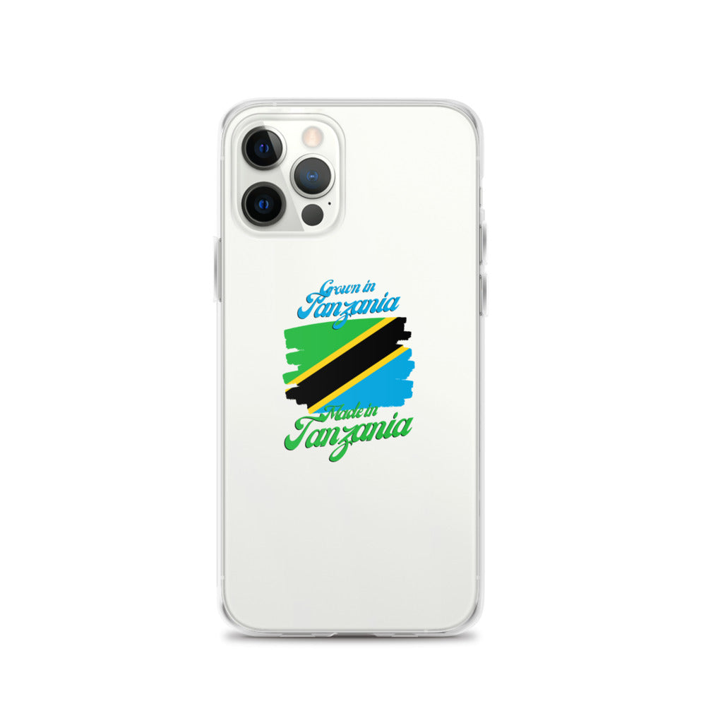 Grown in Tanzania Made in Tanzania iPhone Case