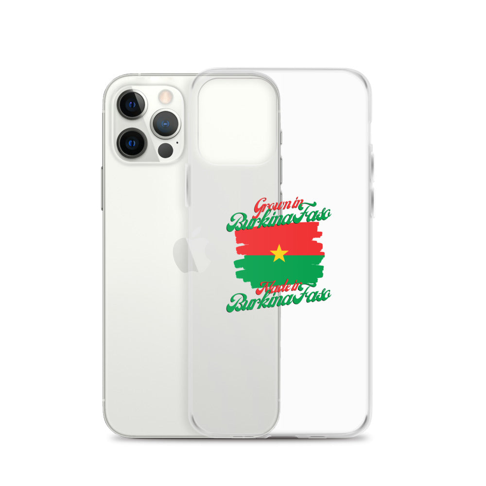 Grown in Burkina Faso Made in Burkina Faso iPhone Case