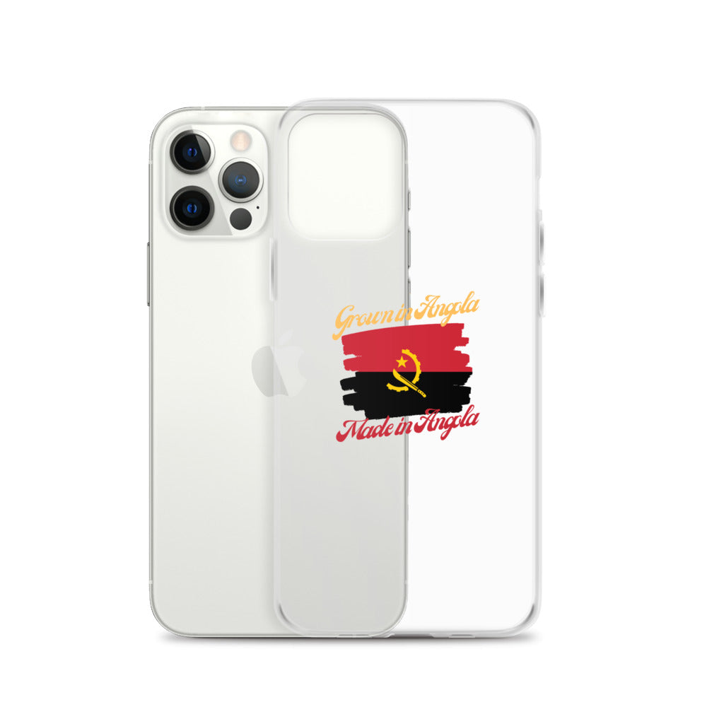 Grown in Angola Made in Angola iPhone Case