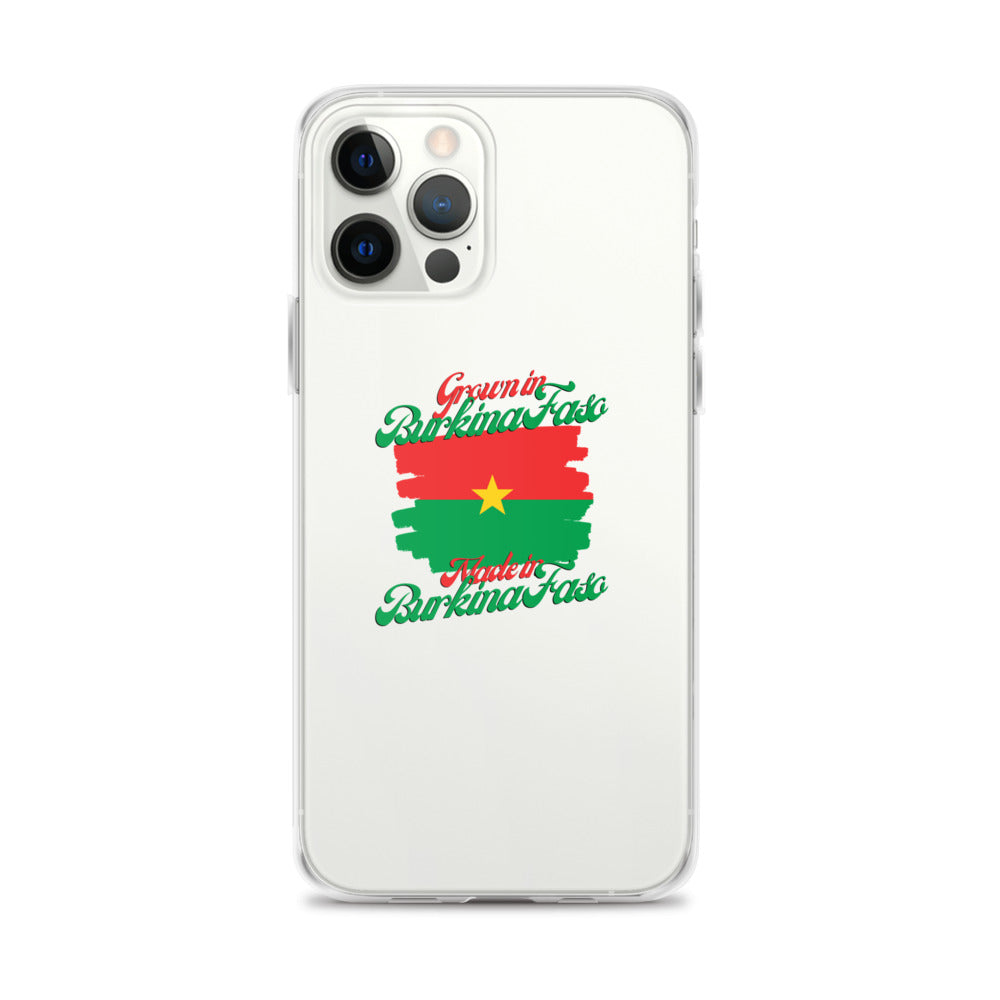Grown in Burkina Faso Made in Burkina Faso iPhone Case