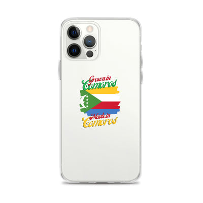 Grown in Comoros Made in Comoros iPhone Case
