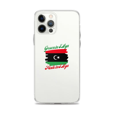 Grown in Libya Made in Libya iPhone Case