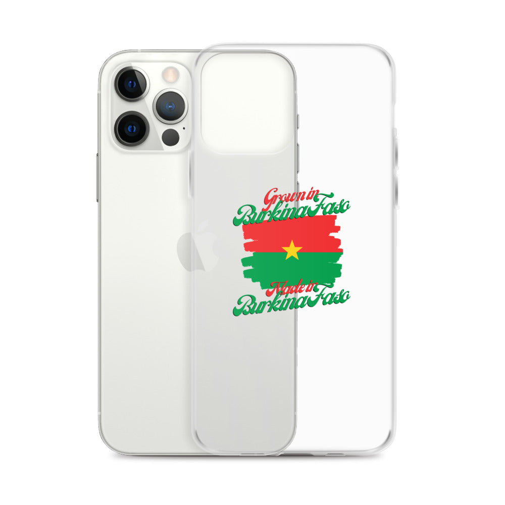 Grown in Burkina Faso Made in Burkina Faso iPhone Case