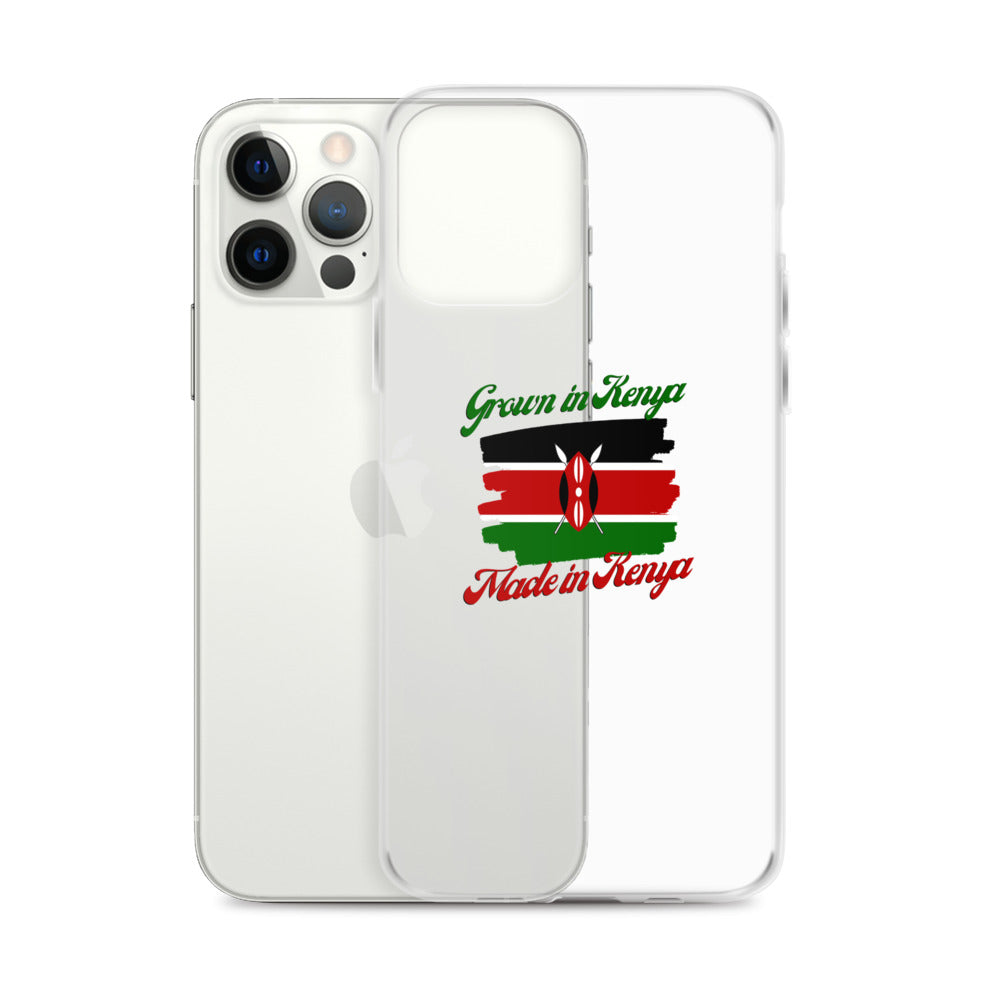 Grown in Kenya Made in Kenya iPhone Case