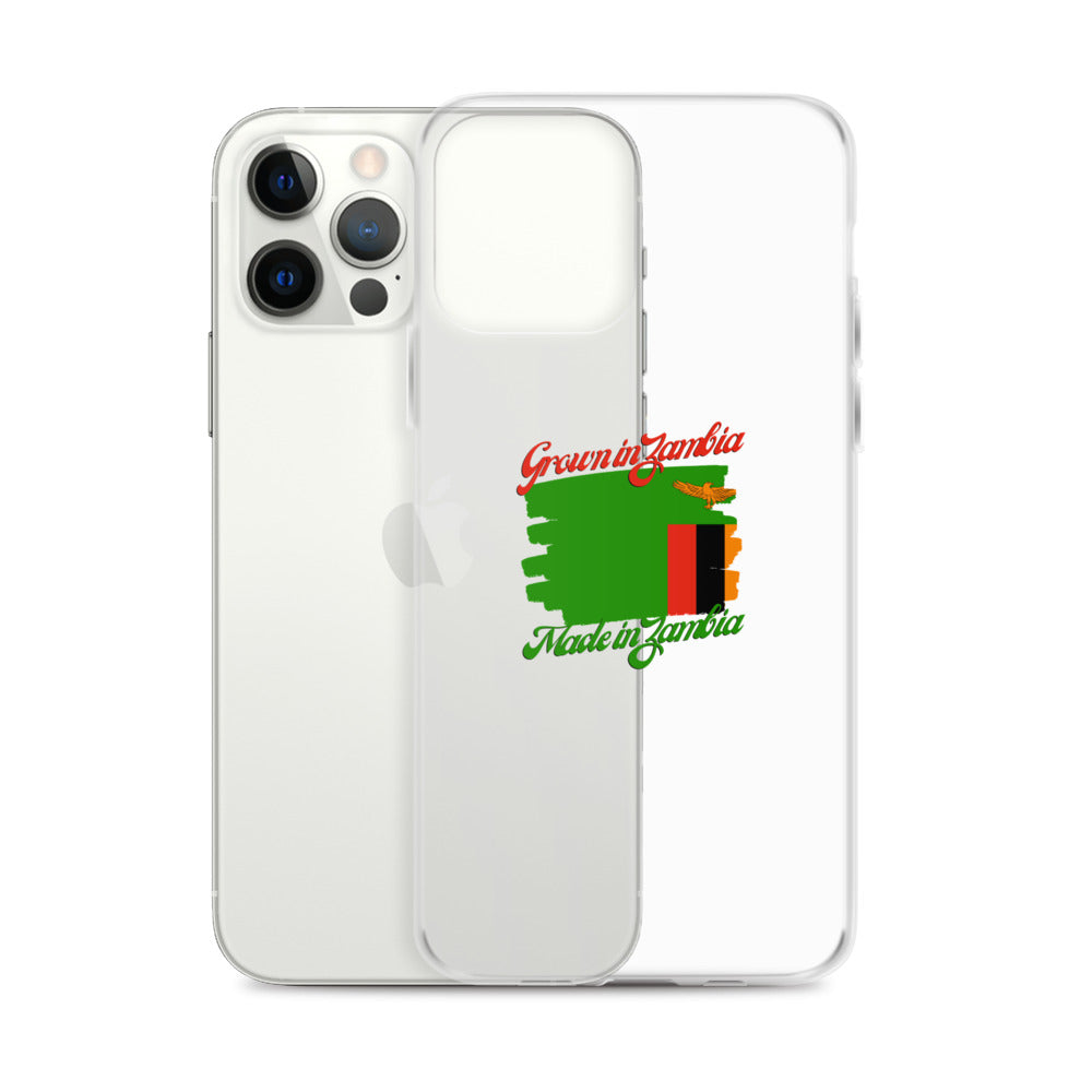 Grown in Zambia Made in Zambia iPhone Case