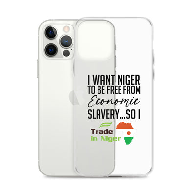 Economic Freedom - Trade In Niger iPhone Case