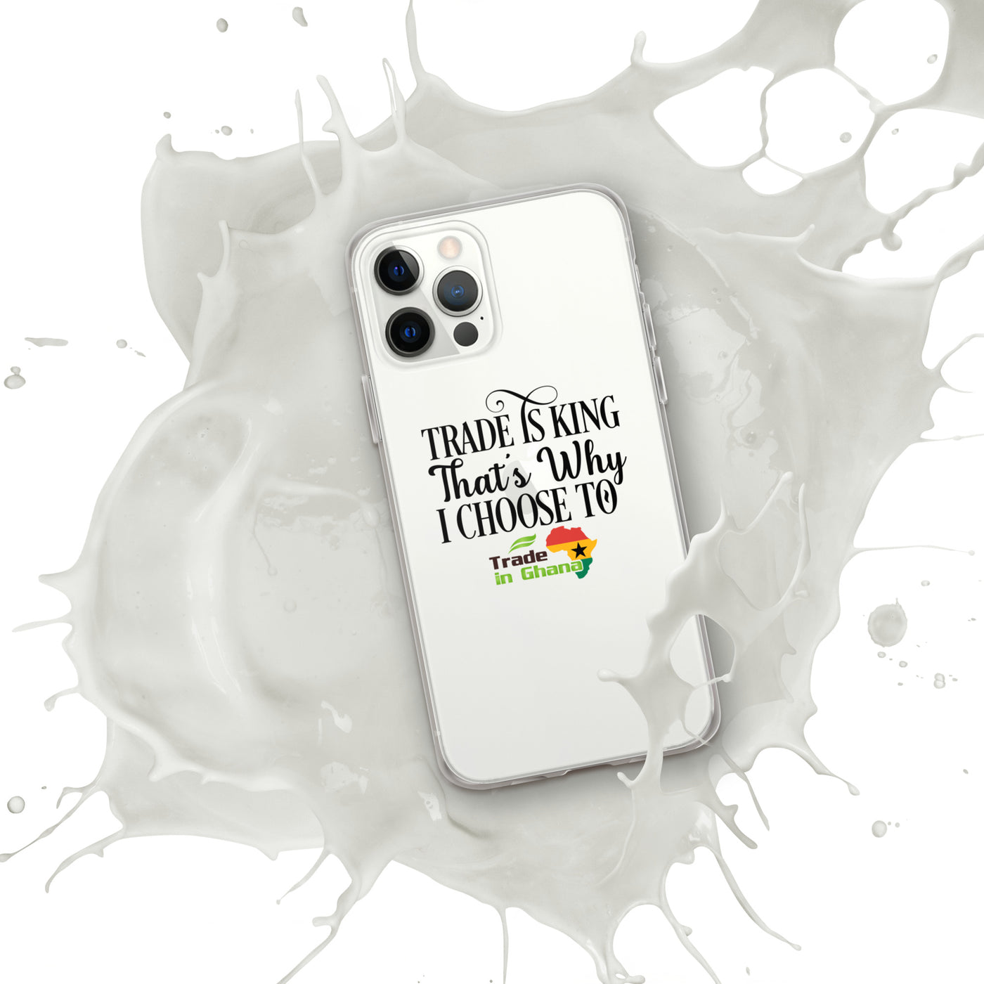 Trade Is King - Trade In Ghana iPhone Case