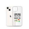 Economic Freedom - Trade In Niger iPhone Case