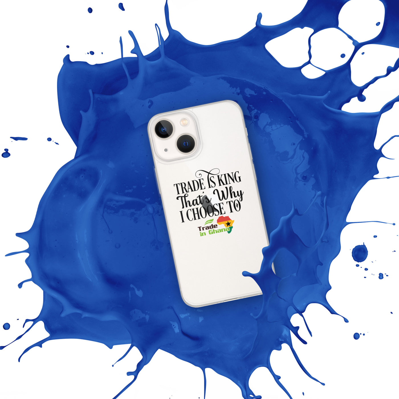Trade Is King - Trade In Ghana iPhone Case