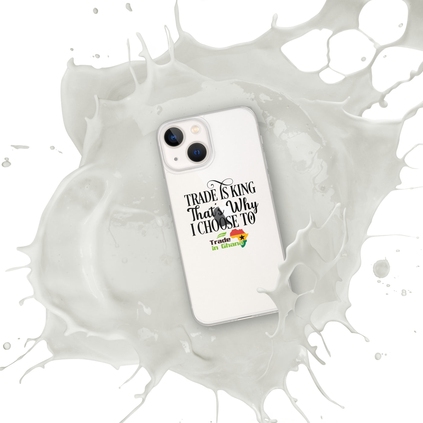 Trade Is King - Trade In Ghana iPhone Case