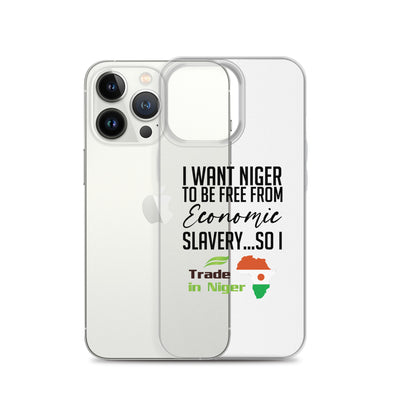 Economic Freedom - Trade In Niger iPhone Case