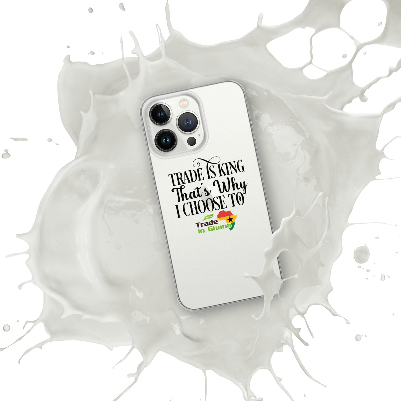 Trade Is King - Trade In Ghana iPhone Case
