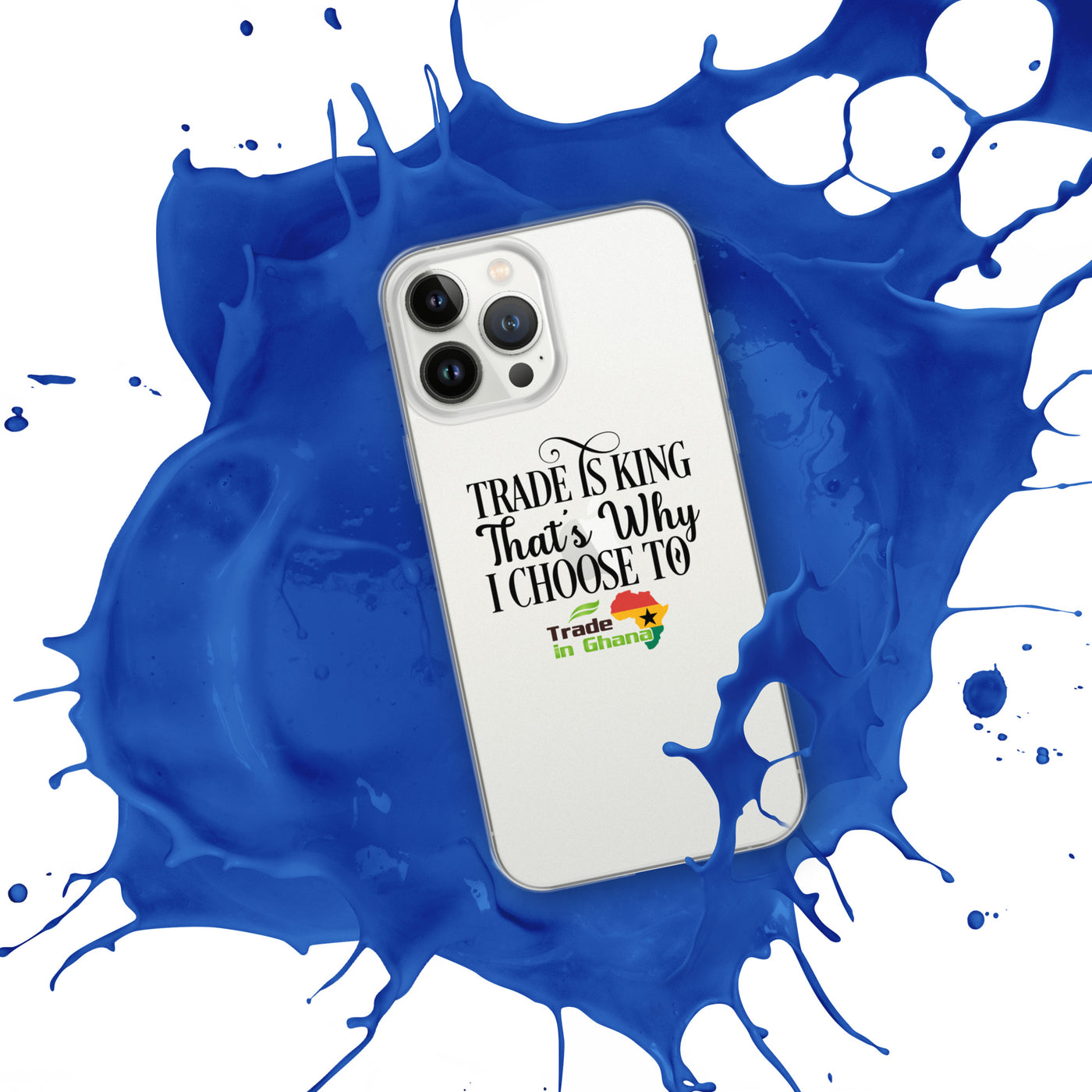 Trade Is King - Trade In Ghana iPhone Case