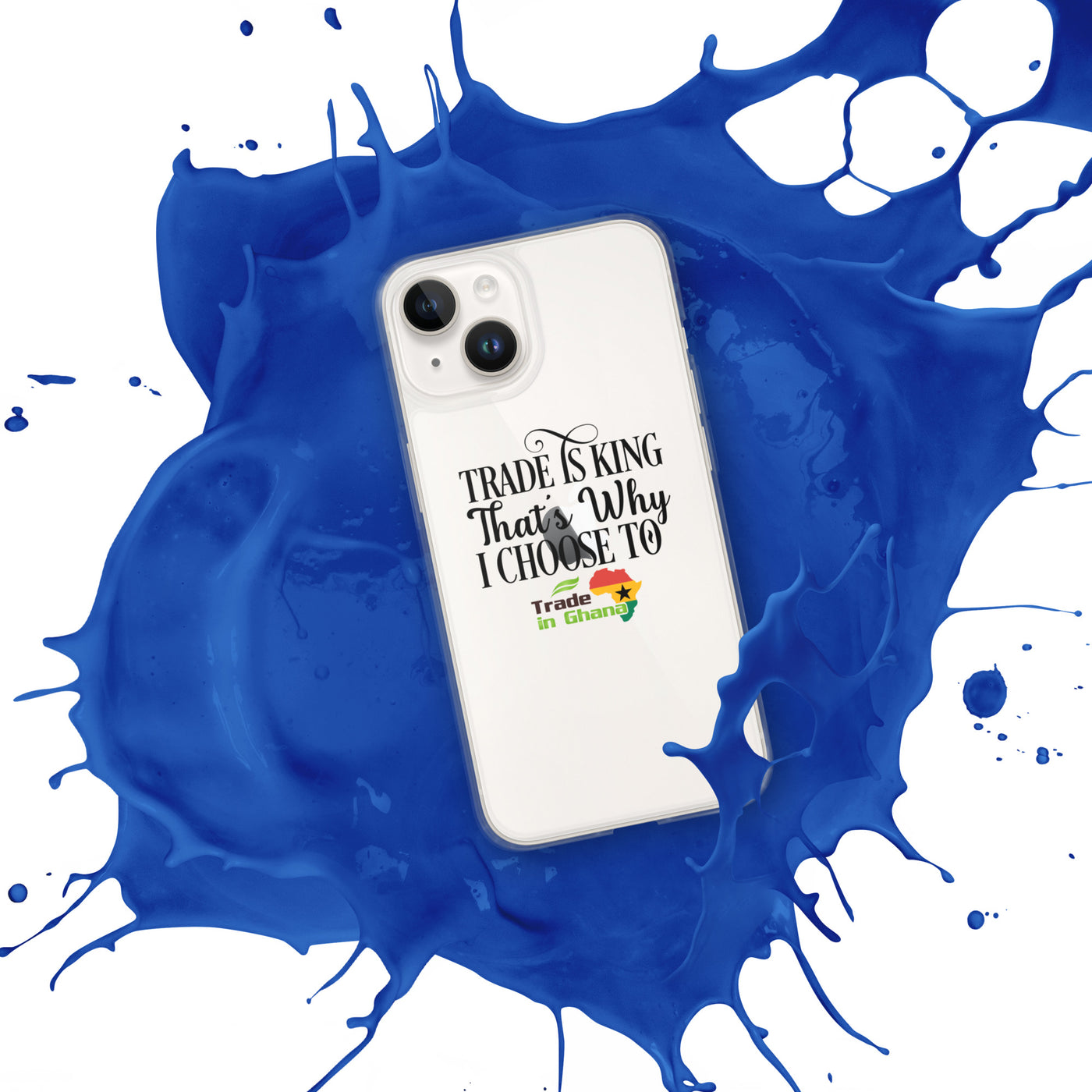 Trade Is King - Trade In Ghana iPhone Case