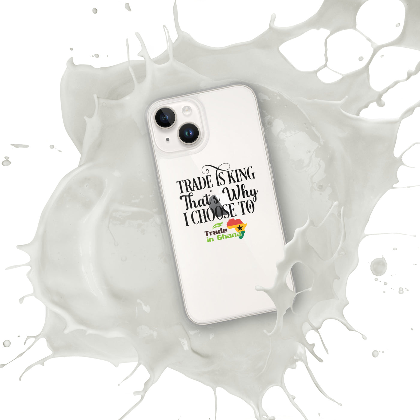 Trade Is King - Trade In Ghana iPhone Case