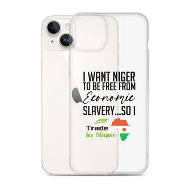 Economic Freedom - Trade In Niger iPhone Case