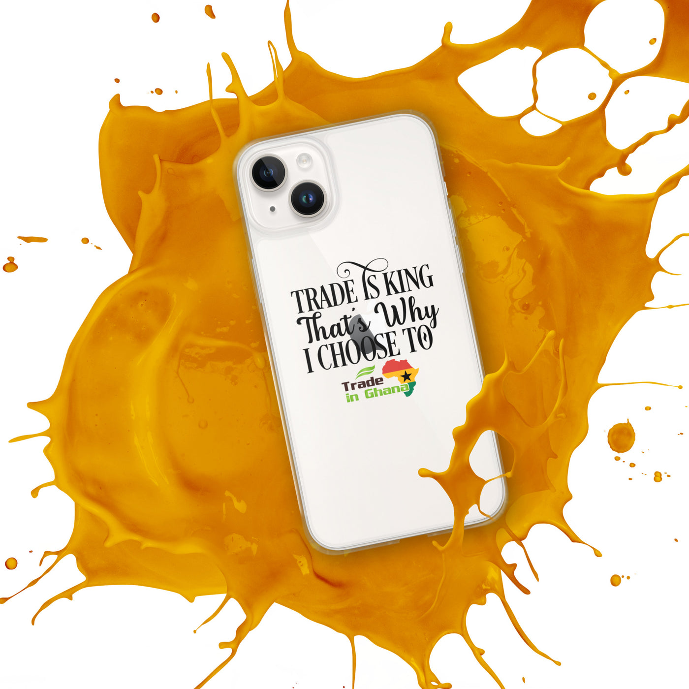 Trade Is King - Trade In Ghana iPhone Case