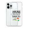 Economic Freedom - Trade In Niger iPhone Case