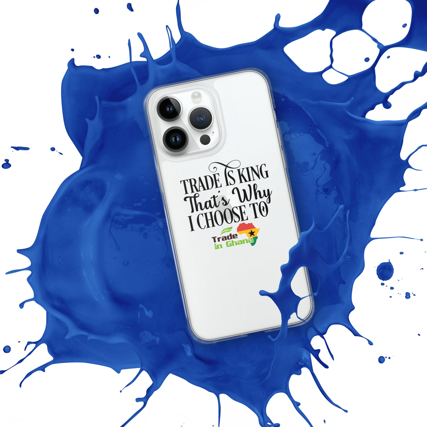 Trade Is King - Trade In Ghana iPhone Case