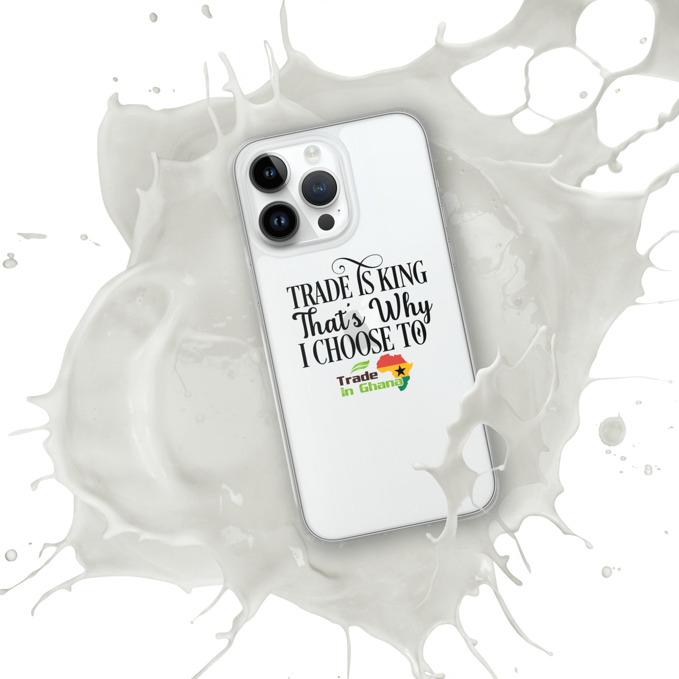 Trade Is King - Trade In Ghana iPhone Case