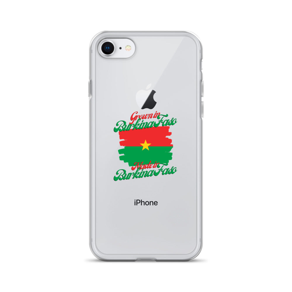 Grown in Burkina Faso Made in Burkina Faso iPhone Case