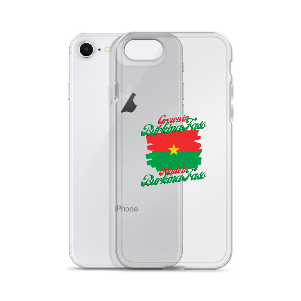 Grown in Burkina Faso Made in Burkina Faso iPhone Case