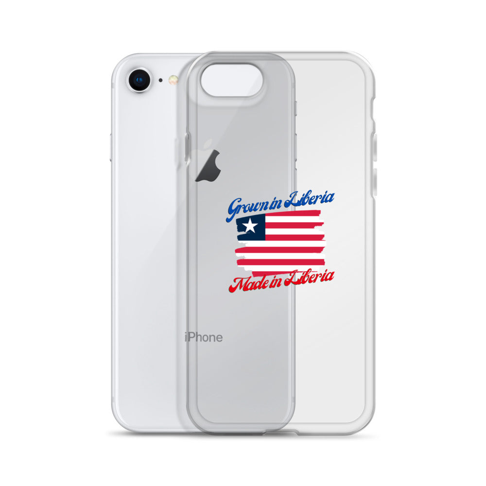 Grown in Liberia Made in Liberia iPhone Case