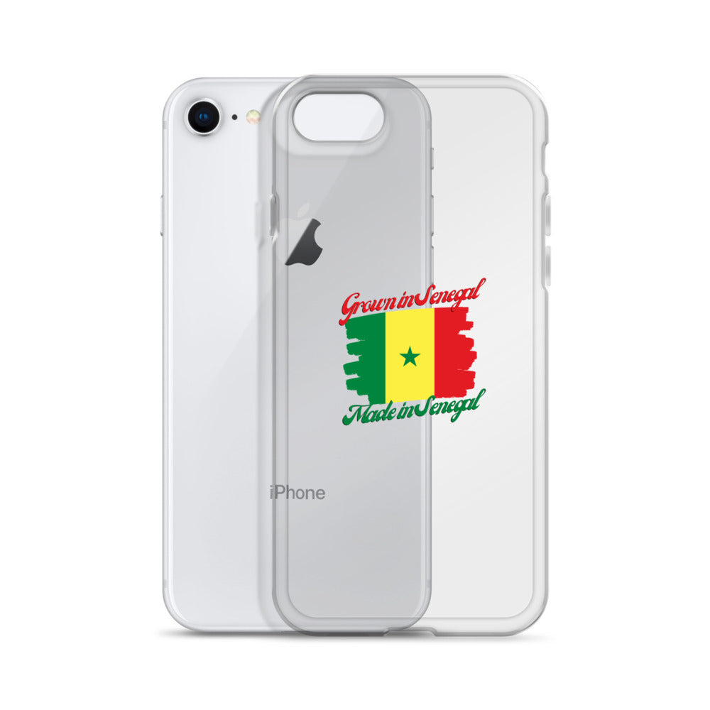 Grown in Senegal Made in Senegal iPhone Case