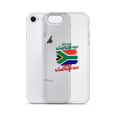 Grown in South Africa Made in South Africa iPhone Case