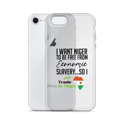 Economic Freedom - Trade In Niger iPhone Case