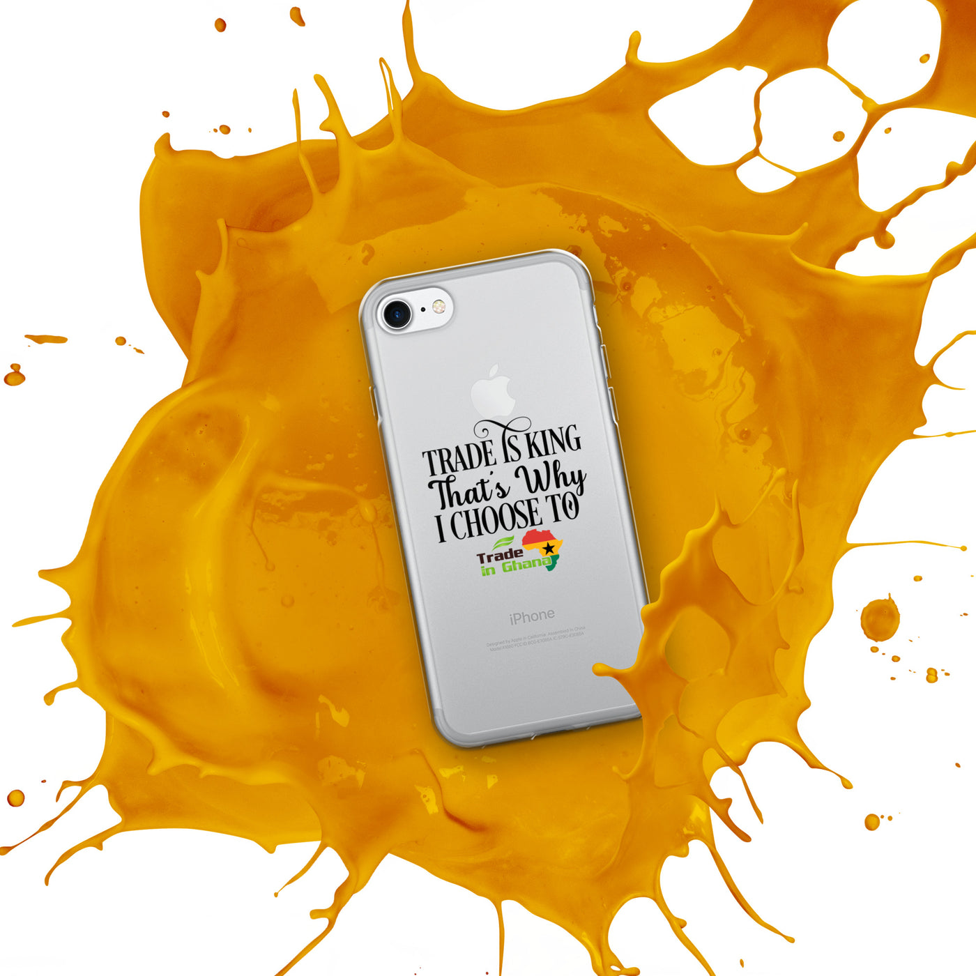 Trade Is King - Trade In Ghana iPhone Case
