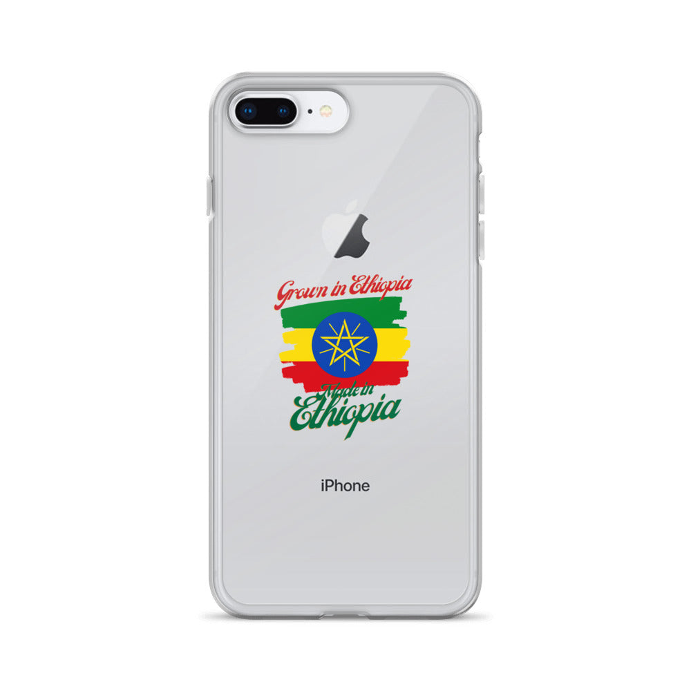 Grown in Ethiopia Made in Ethiopia iPhone Case