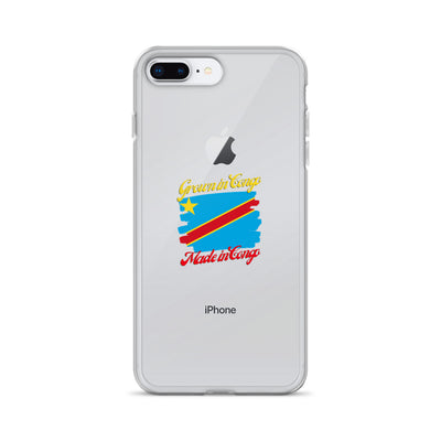 Grown in Congo Made in Congo iPhone Case