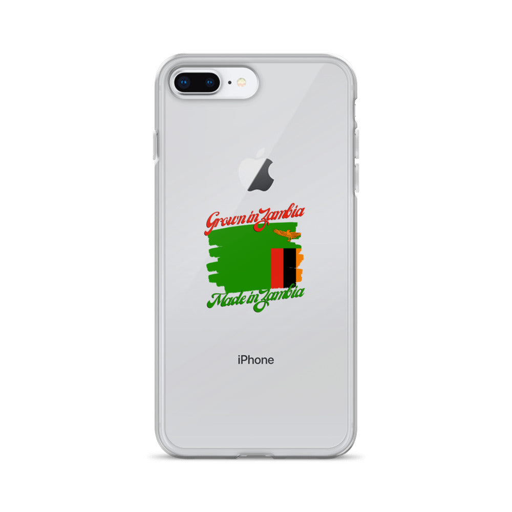 Grown in Zambia Made in Zambia iPhone Case