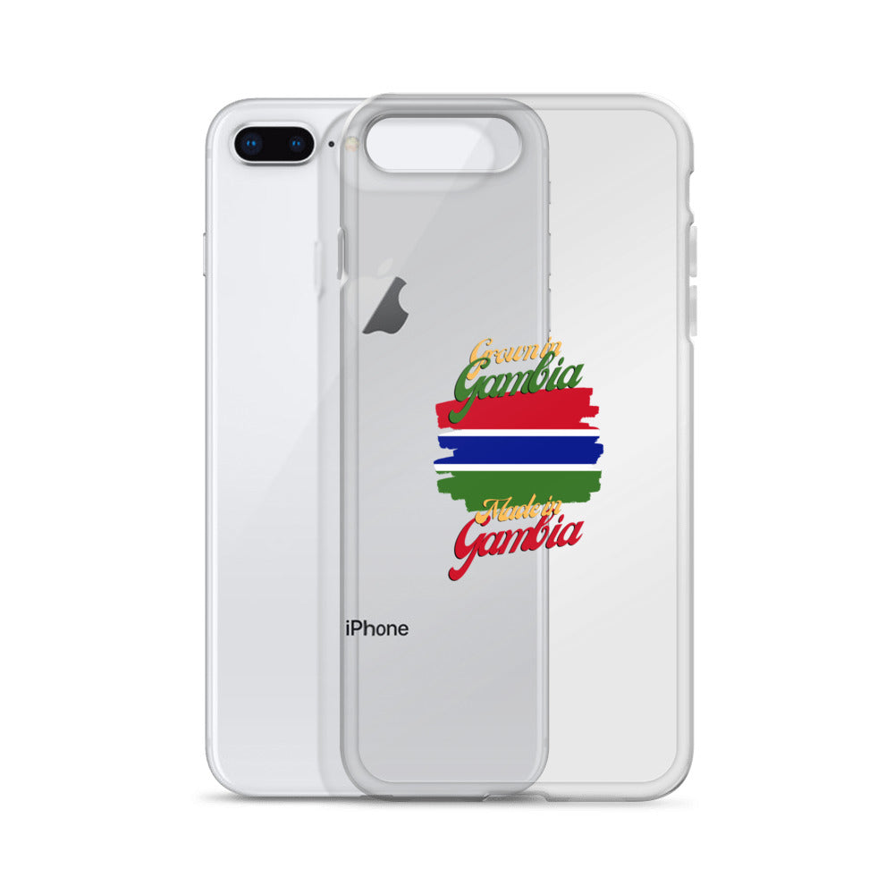 Grown in Gambia Made in Gambia iPhone Case