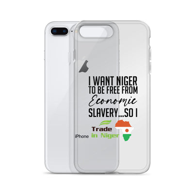 Economic Freedom - Trade In Niger iPhone Case