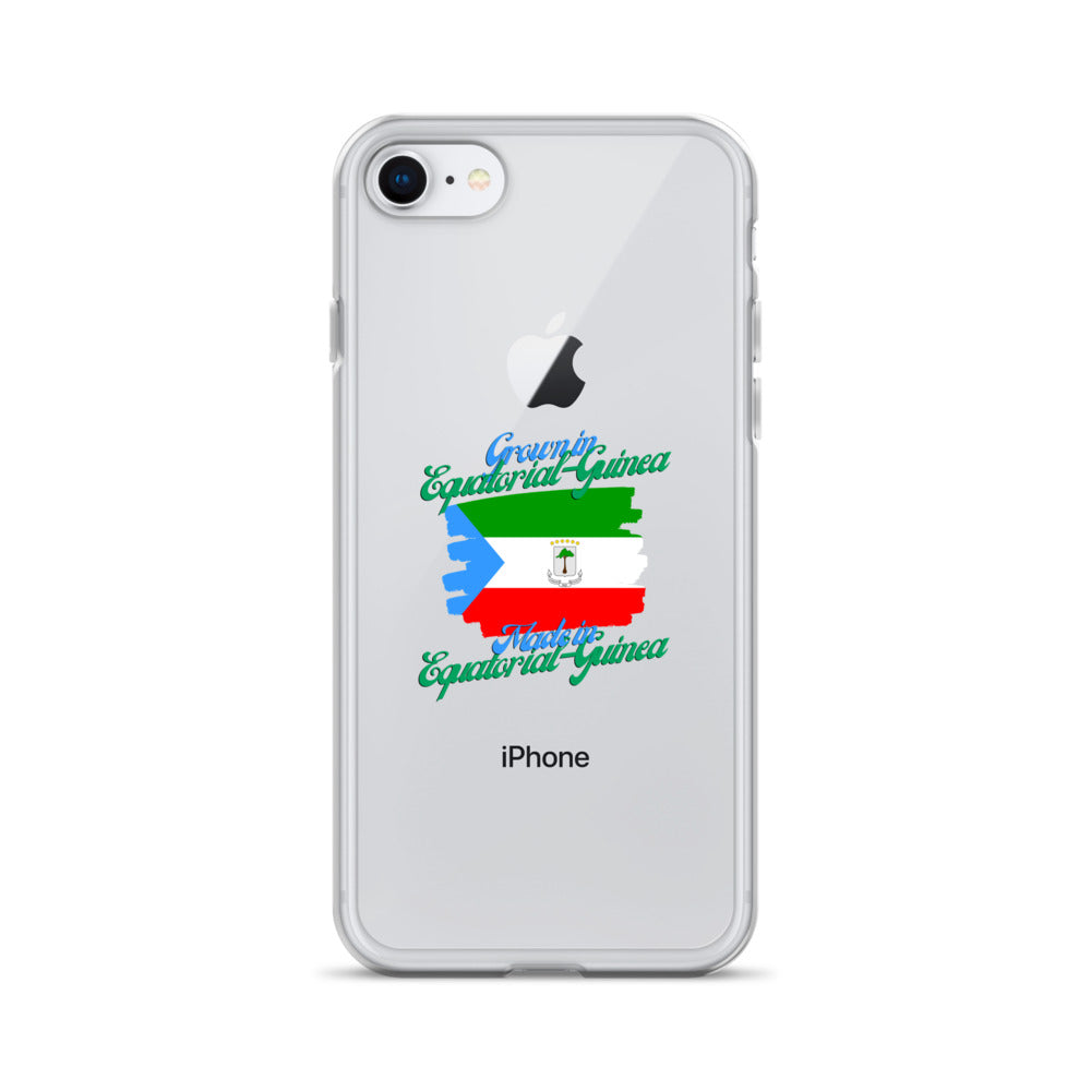 Grown in Equatorial Guinea Made in Equatorial Guinea iPhone Case