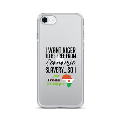 Economic Freedom - Trade In Niger iPhone Case