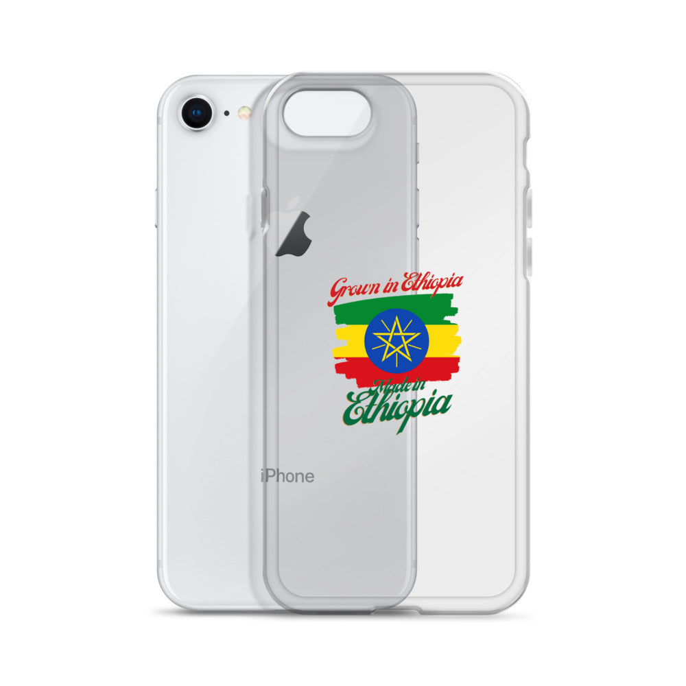 Grown in Ethiopia Made in Ethiopia iPhone Case
