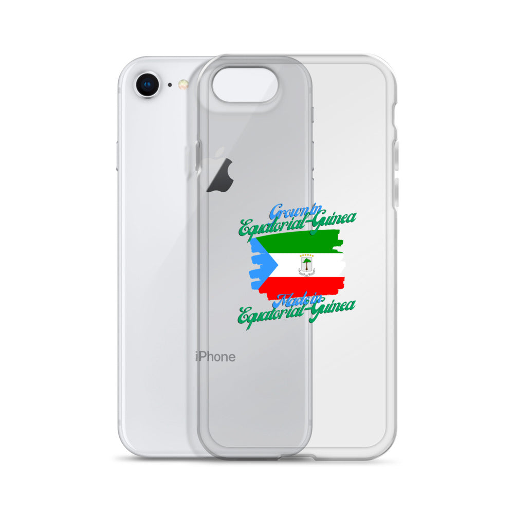 Grown in Equatorial Guinea Made in Equatorial Guinea iPhone Case