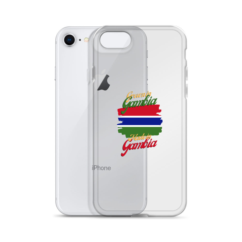 Grown in Gambia Made in Gambia iPhone Case