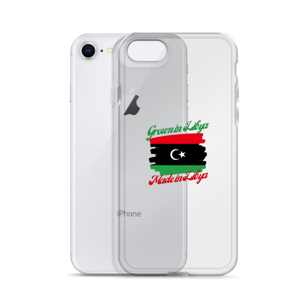 Grown in Libya Made in Libya iPhone Case