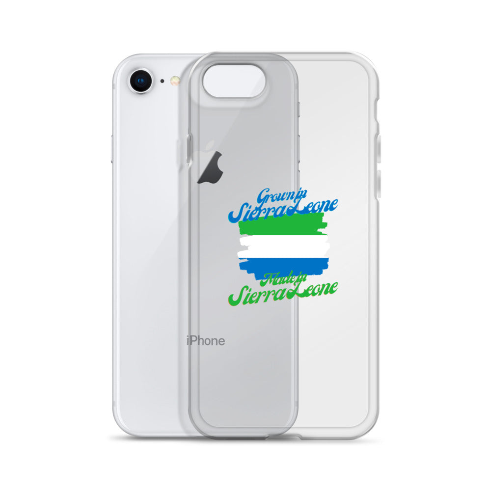 Grown in Sierra Leone Made in Sierra Leone iPhone Case