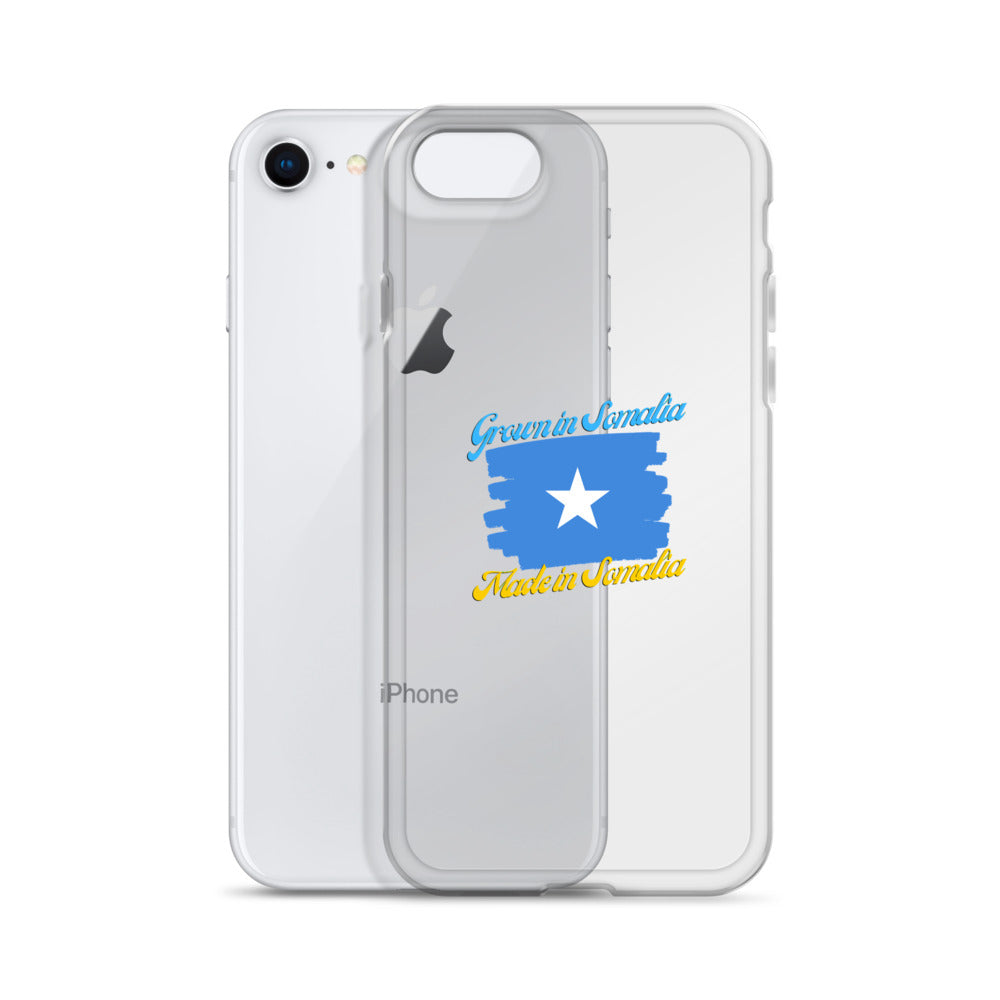 Grown in Somalia Made in Somalia iPhone Case