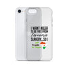 Economic Freedom - Trade In Niger iPhone Case