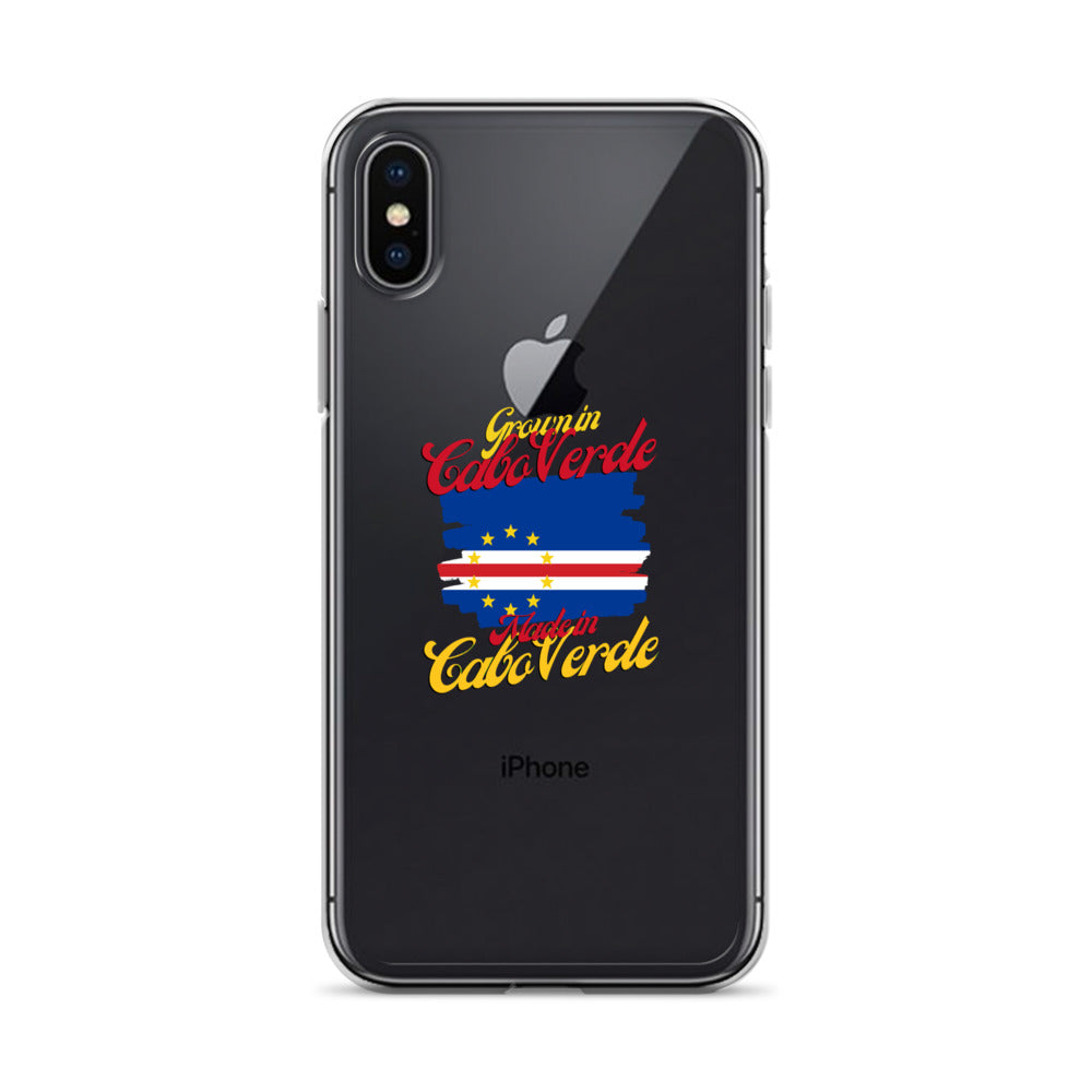 Grown in Cabo Verde Made in Cabo Verde iPhone Case