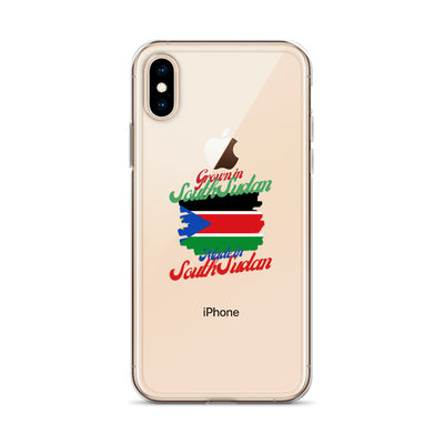 Grown in South Sudan Made in South Sudan iPhone Case