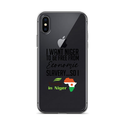 Economic Freedom - Trade In Niger iPhone Case