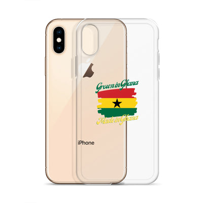 Grown in Ghana Made in Ghana iPhone Case
