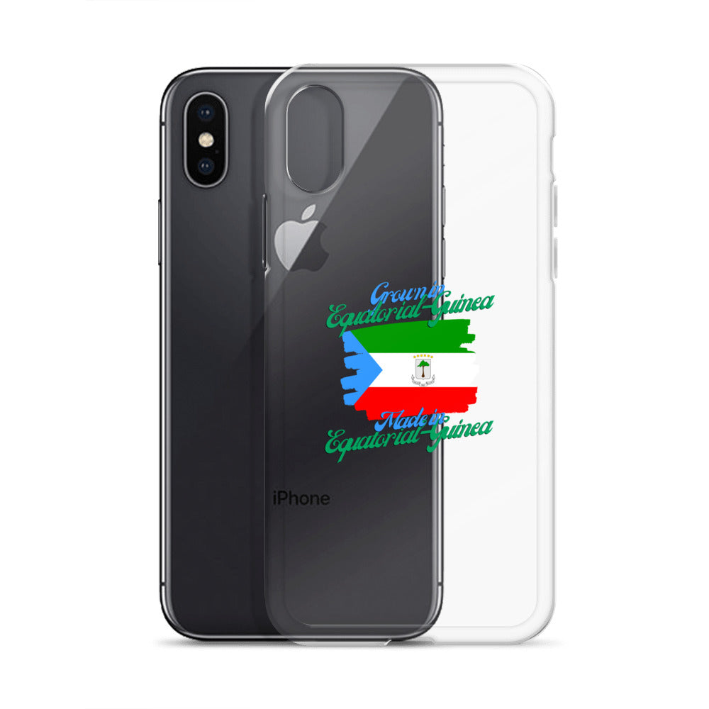 Grown in Equatorial Guinea Made in Equatorial Guinea iPhone Case